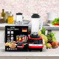Silver Crest German 2-in-1 Blender & Juicer – Powerful Motor | Stainless Steel Blades