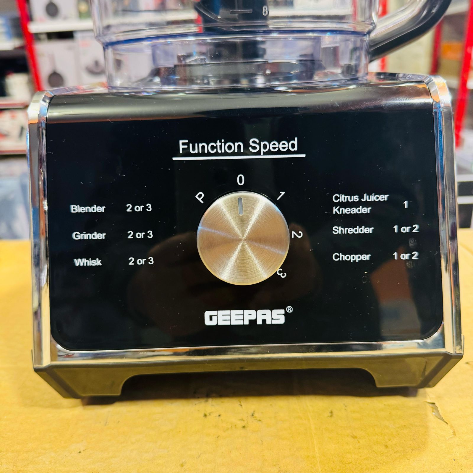 Geepas Ultrapower 9 in 1 Food Chopper Factory-46025