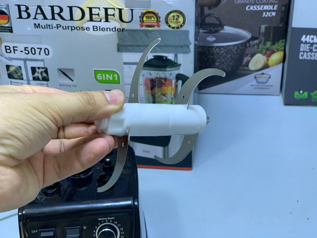 Bardefu 6-in-1 Juicer – Powerful Full Copper Motor & Stainless Steel Blades
