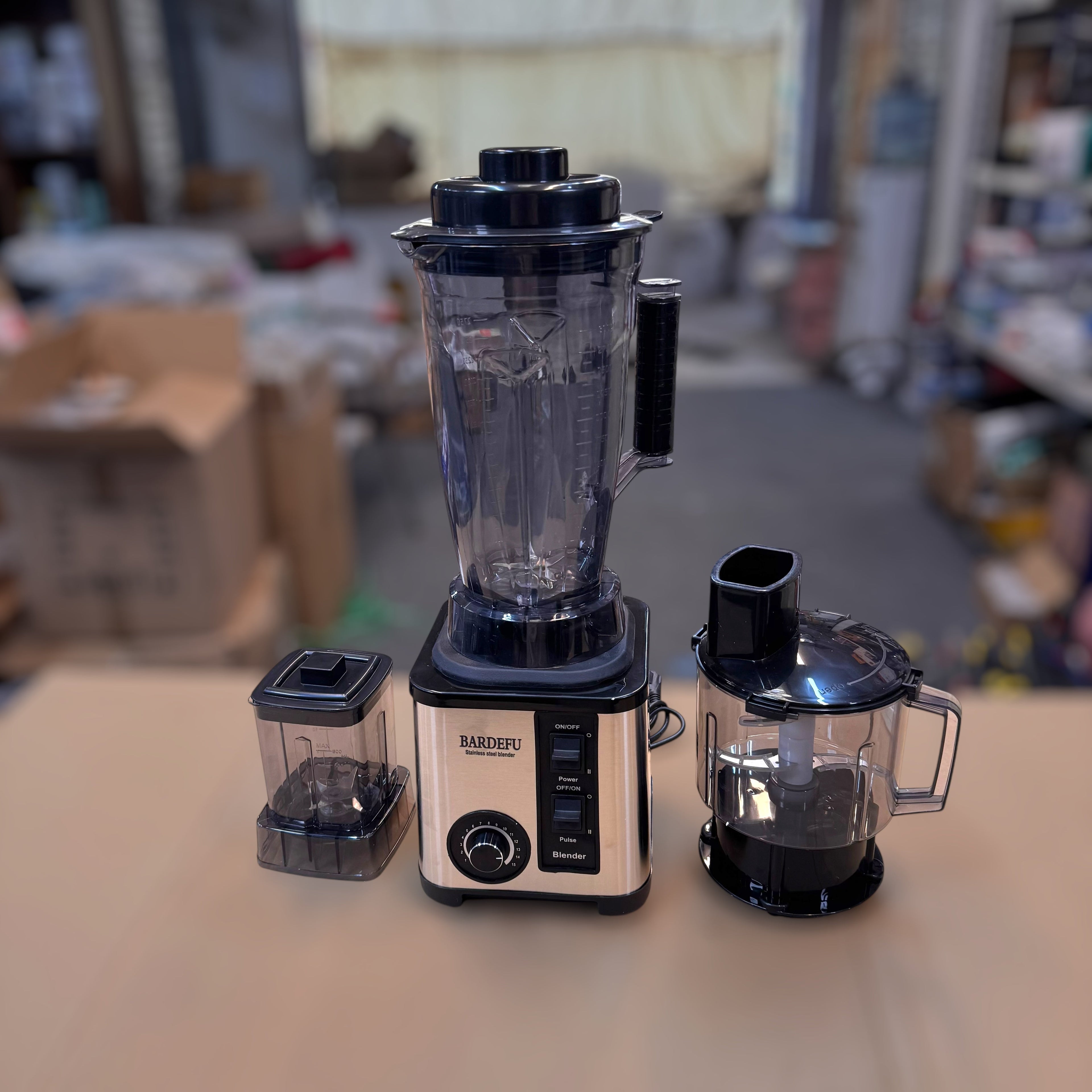 Bardefu 6-in-1 Juicer – Powerful Full Copper Motor & Stainless Steel Blades