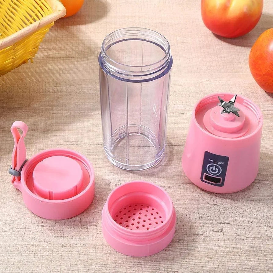 Portable 6-Blade Juicer Blender with Built-In Jar Juice Mixer Bottle